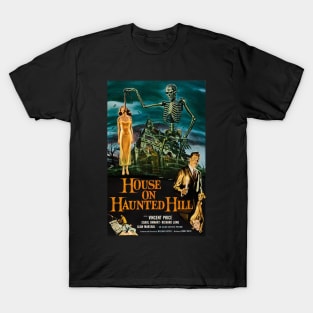 House on Haunted Hill Movie Poster T-Shirt